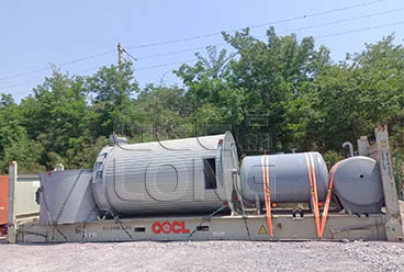 Dandang minyak haba papan lapis 2000000kcal dieksport