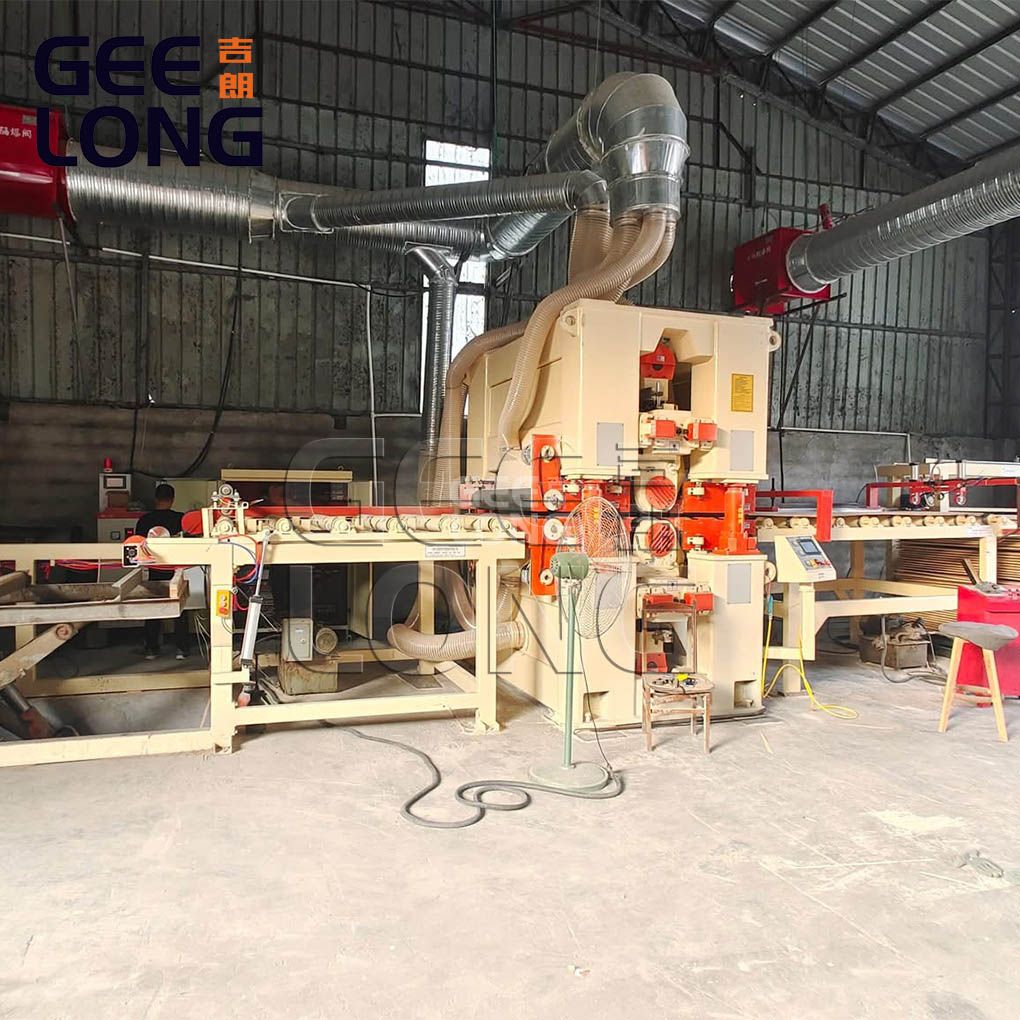 Mesin pengamplasan kalibrasi kayu lapis tugas berat dua sisi GEELONG China