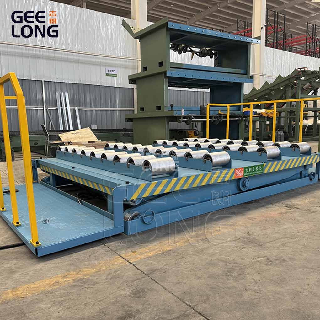 Mesin pengangkat papan tugas berat 1800X2800MM dengan rol tanpa tenaga