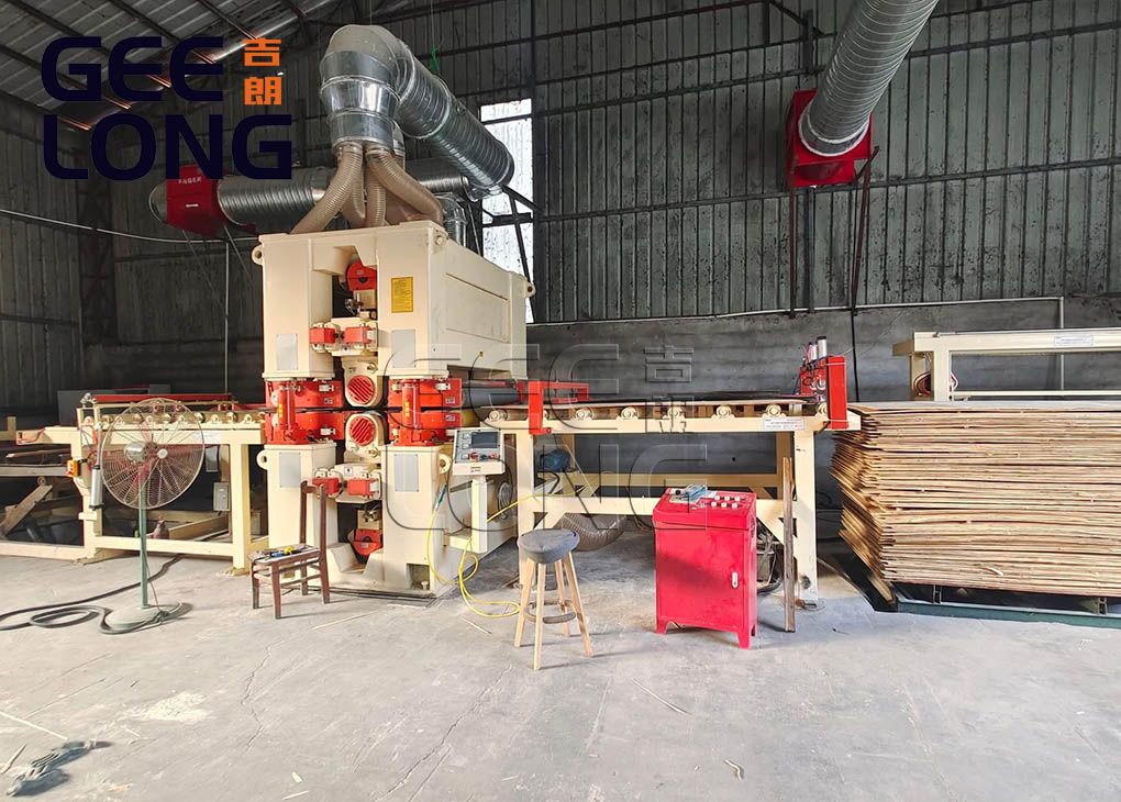 Mesin pengamplasan kalibrasi kayu lapis tugas berat dua sisi GEELONG China