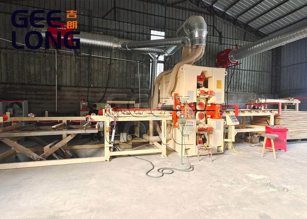Mesin pengamplasan kalibrasi kayu lapis tugas berat dua sisi GEELONG China
