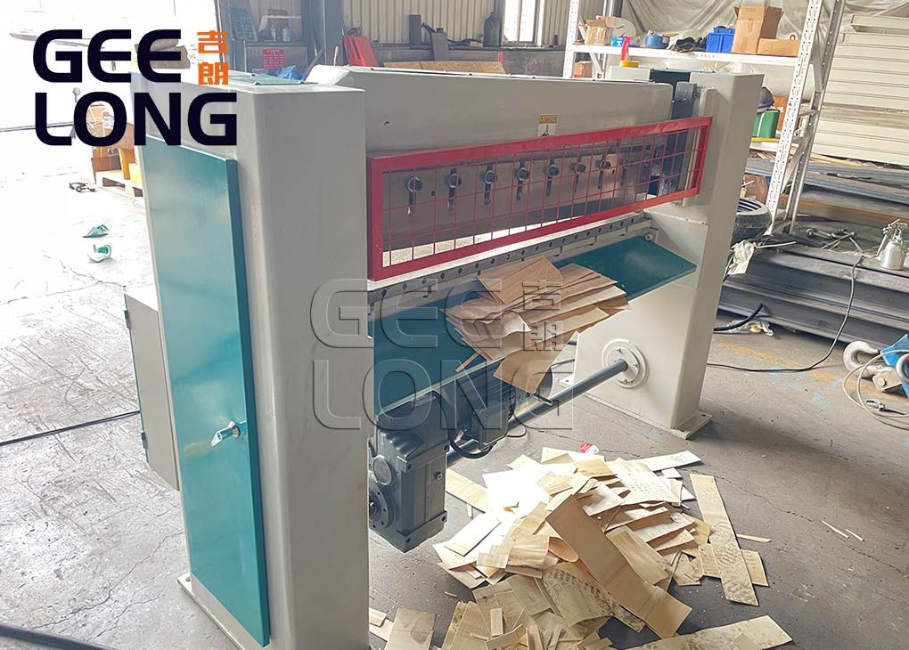 Mesin Pemotong Veneer untuk veneer pola vertikal Mesin Pemotong Veneer untuk veneer pola vertikal