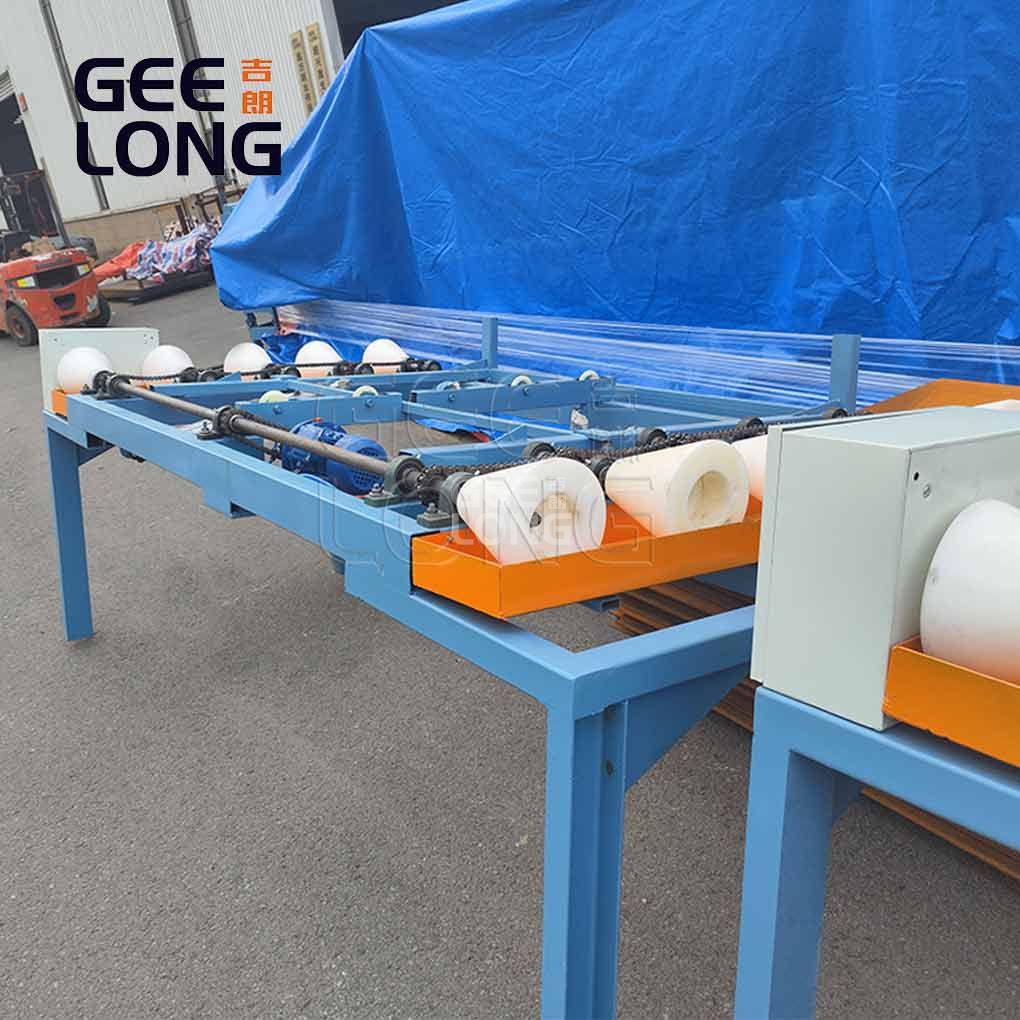 Mesin pembalik papan kayu lapis lem 9 kaki