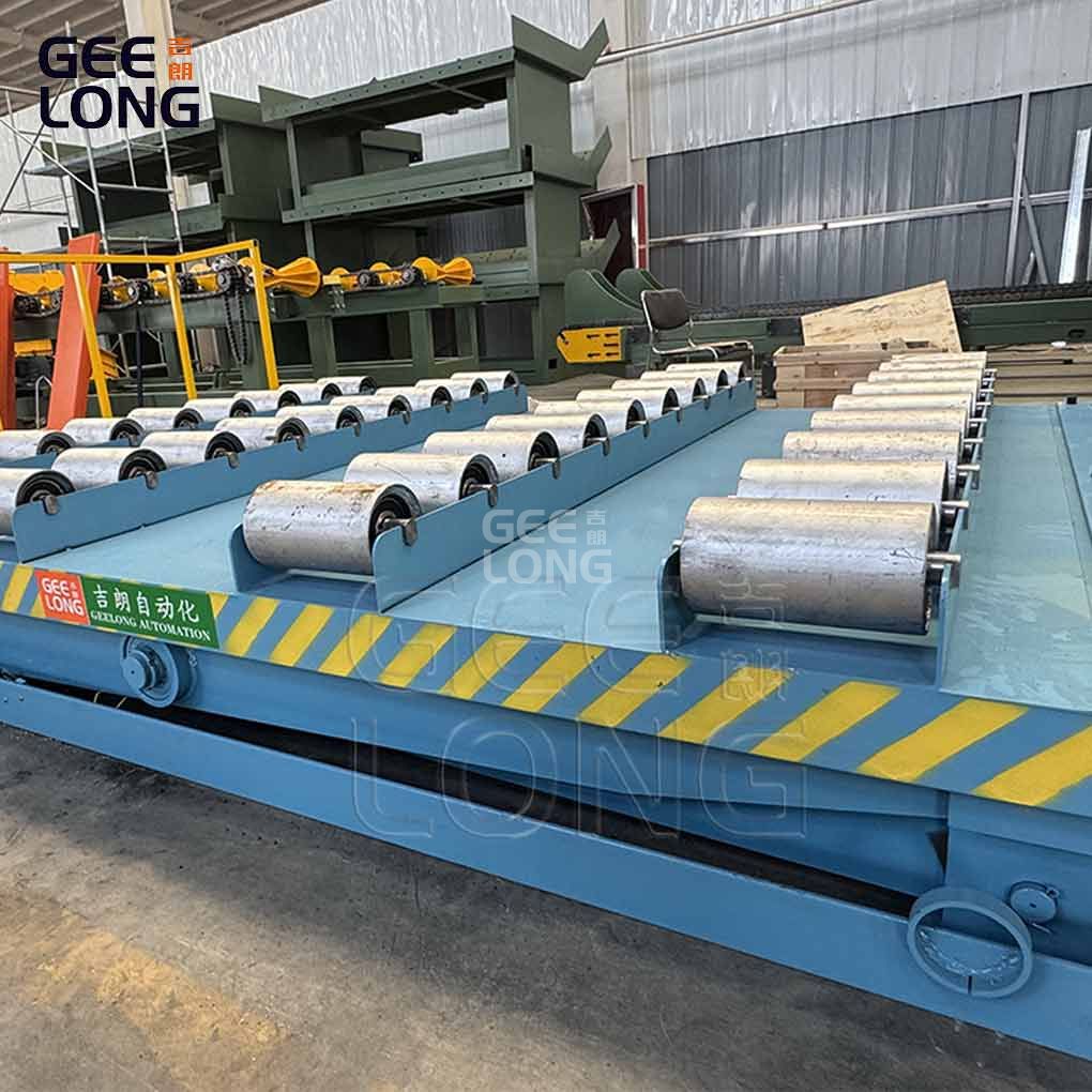 Mesin pengangkat papan tugas berat 1800X2800MM dengan rol tanpa tenaga