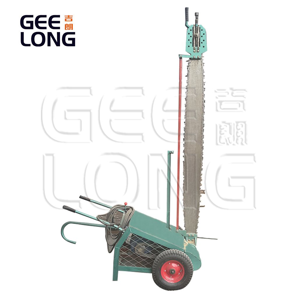 Mesin pemotong rantai kayu gelondongan Mesin pemotong rantai kayu gelondongan