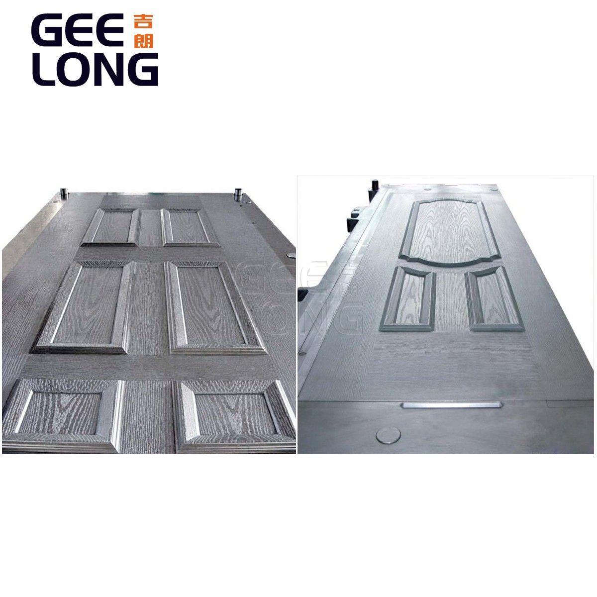 Mesin press panas kulit pintu MDF